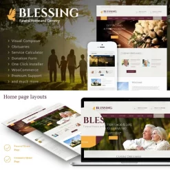 Blessing v3.2.6 -Services Funeral Home WordPress Theme