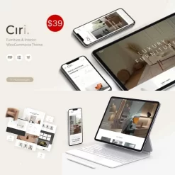 Ciri v1.0 - Furniture & Interior WordPress WooCommerce Theme