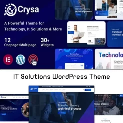 Crysa - IT Solutions WordPress Theme