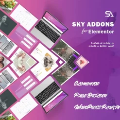 Sky Elementor Addons Pro v1.0.6 - Page Builder WordPress Plugin