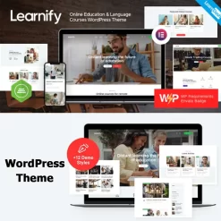 Learnify v1.3.1- WordPress Theme