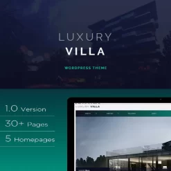 Luxury Villa - Property Showcase WP Theme