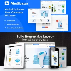 Medibazar v1.7.8 - Medical WooCommerce WordPress Theme