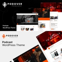 Podover v1.0.1 - Podcast WordPress Theme