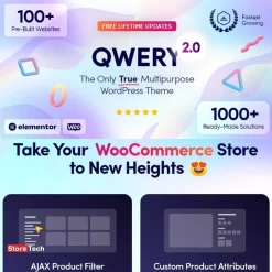 Qwery - Multi-Purpose Business WordPress and WooCommerce Theme