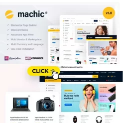 WooCommerce Theme Machic - Electronics Store