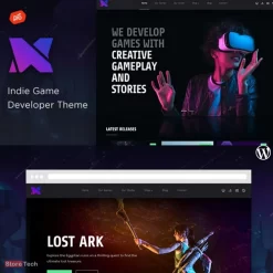 Xion v1.8 - Indie Game Developer WordPress Theme