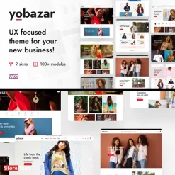 Yobazar v1.1.8 - Elementor Fashion WooCommerce WP Theme