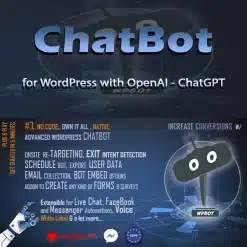 ChatBot for WordPress v12.4.2 with OpenAI - ChatGPT
