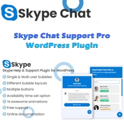 Skype Chat Support Pro WordPress Plugin