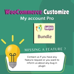 WooCommerce Customize My account Pro